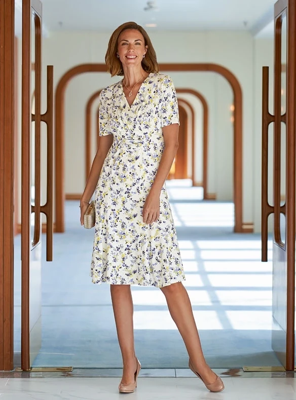 Elegantes Jerseykleid