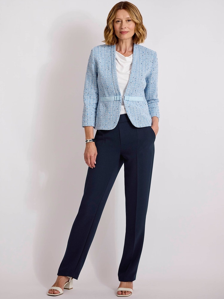Modell: 4855 Elegante Jacke aus Baumwollmix