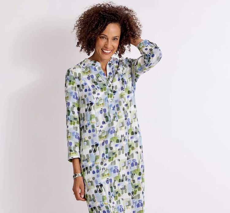 Modell: 5651 Hemdkleid aus superweichem Tencel