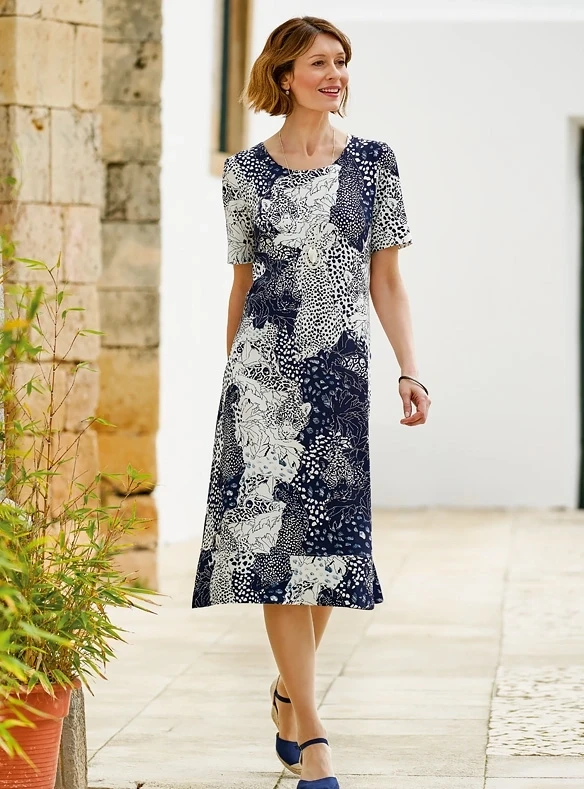 Kleid aus Stretchjersey