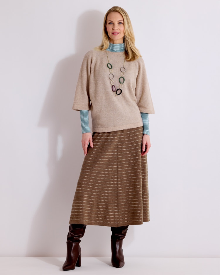 Luxus-Strickmode