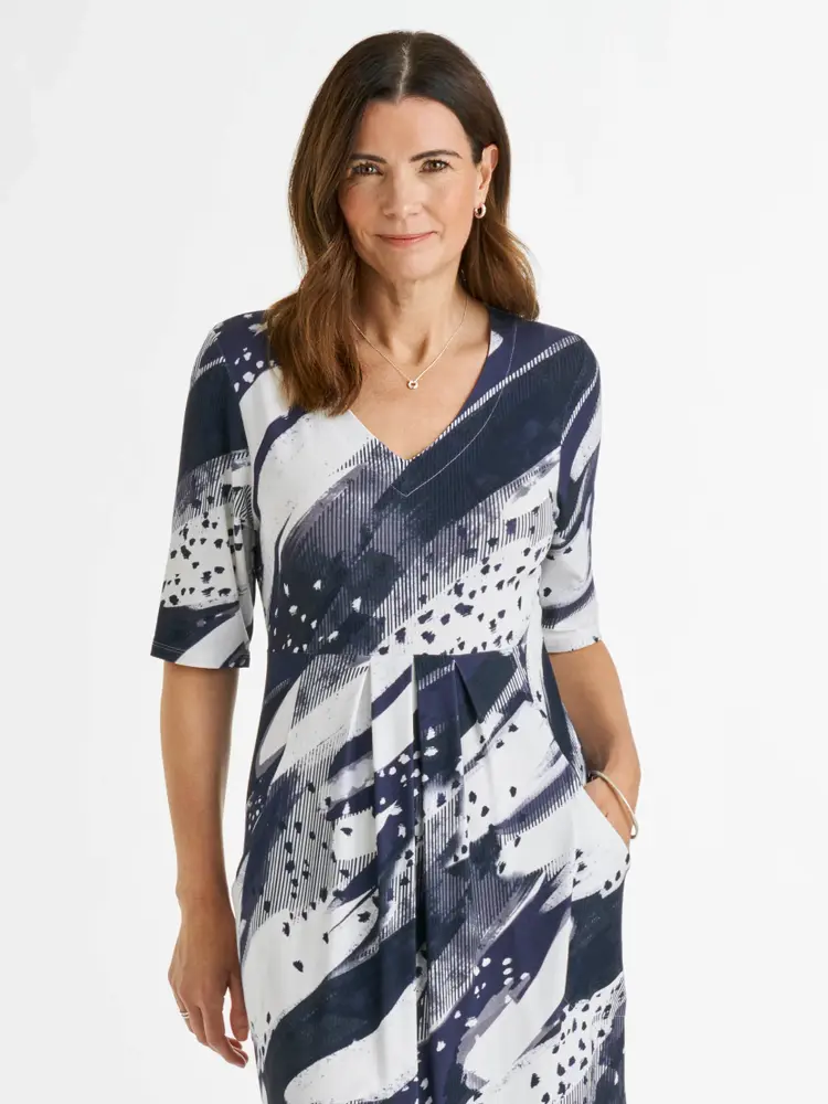 Bequemes Jerseykleid