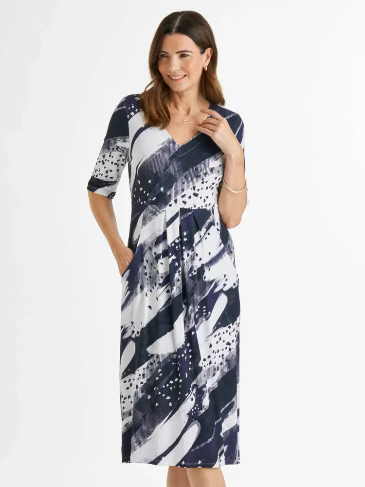 Bequemes Jerseykleid