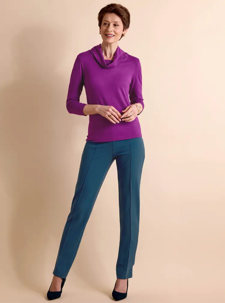 Hose aus weichem Stretch-Jersey